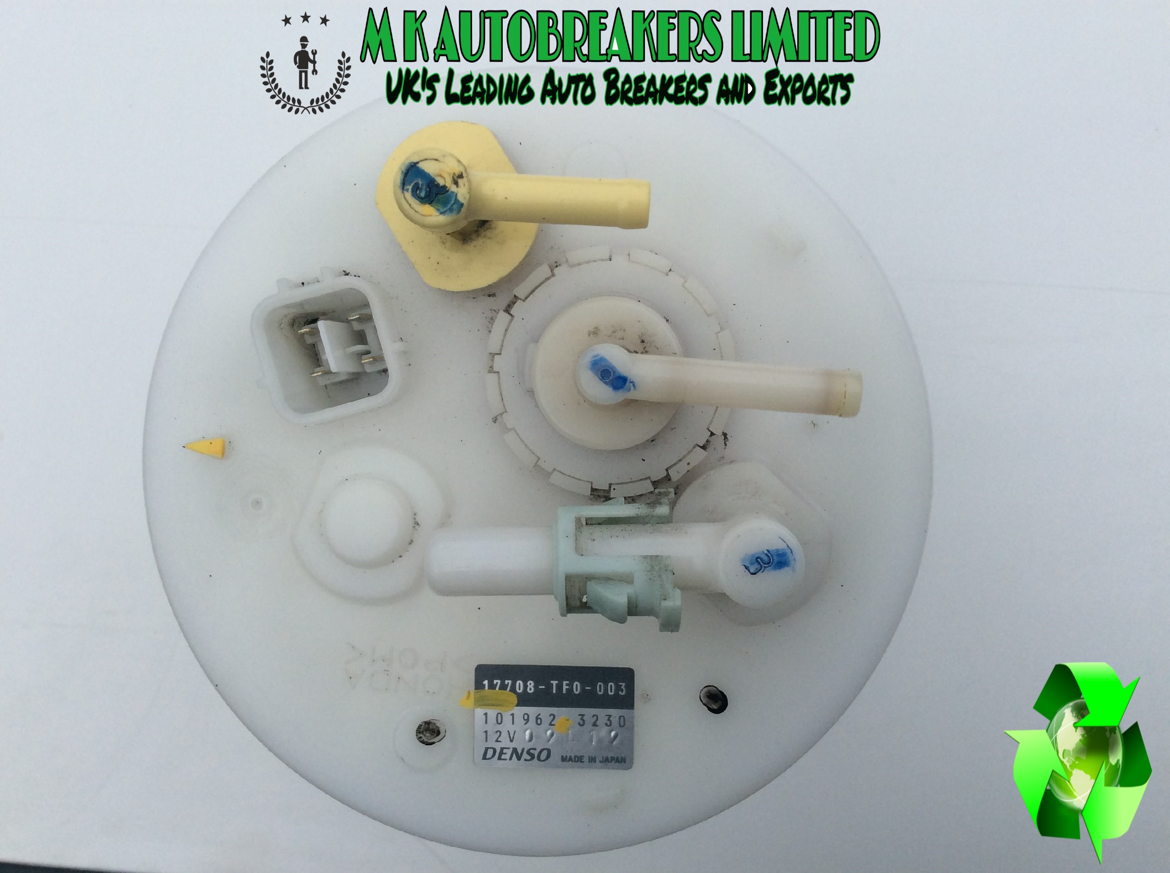 HondaJazz From 0913 Fuel Pump Sender Unit MK Autobreakers Ltd.